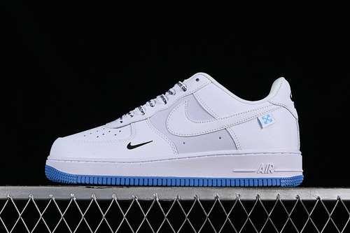 【320】[PF9055-768]-[AIR FORCE 1 07 LOW WHITE/BLUE/GREY/BLACK]-[WOMAN:36-39]-[MAN:40-45]