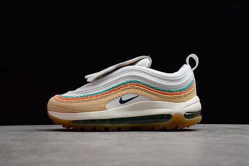【360】[CJ0563-200]-[AIR MAX 97 GOLF NRG CELESTIAL GOLD/ORANGE/GREEN]-[WOMAN:36-39]-[MAN:40-45]