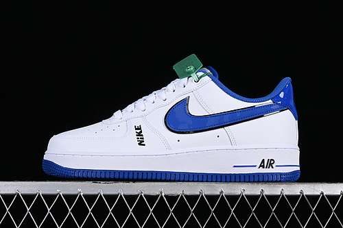【280】[DO3809-100]-[AIR FORCE 1 07 LOW WHITE/BLACK/BLUE]-[WOMAN:35.5-39]-[MAN:40-46]