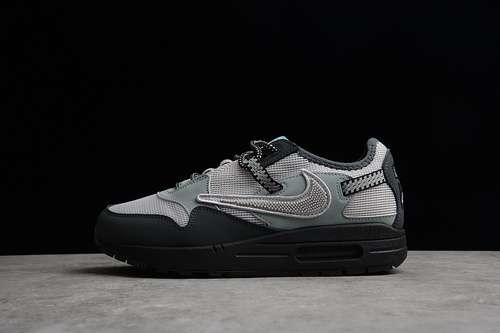 【420】[DO9392-001]-[TRAVIS SCOTT X AIR MAX 1 CACTUS JACK BLACK/GREY/BLUE]-[WOMAN:36-39]-[MAN:40-46]