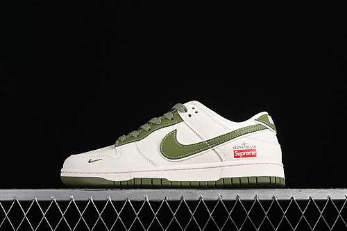 【360】[BB9866-004]-[SB DUNK LOW SUPREME OFF WHITE/GREEN]-[WOMAN:36-39]-[MAN:40-45]