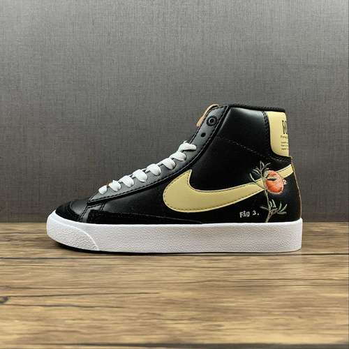 【260】[CI1166-001]-[BLAZER MID &#x27;77 POMEGRANATE BLACK/SOLAR FLARE/WHITE/BLACK]-[WOMAN:36-39]
