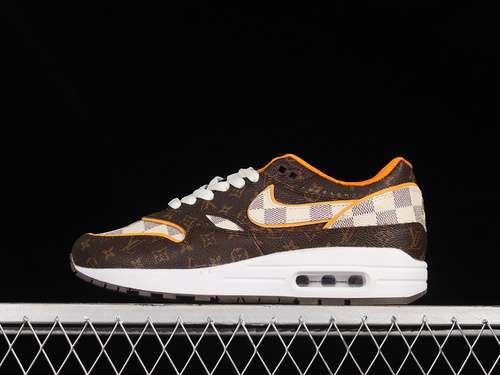 【320】[DA8301-555]-[AIR MAX 1 DARK BROWN/WHITE/ORANGE]-[WOMAN:36-39]-[MAN:40-47.5]