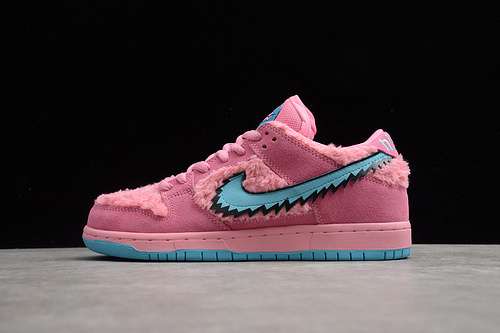 【490】[CJ5378-700]-[GRATEFUL DEAD X SB DUNK LOW PINK BEAR PINK/BLUE]-[WOMAN:36-39]