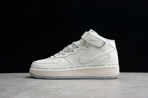 【340】[NU3380-636]-[AIR FORCE 1 MID 07 WHITE/WHITE/WHITE]-[WOMAN:36-39]-[MAN:40-45]