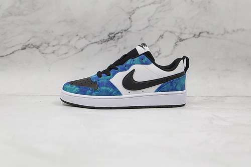 【300】[CT3964-102]-[COURT BOROUGH LOW 2 GS BLUE/BLACK/WHITE]-[UNISEX:36-43]