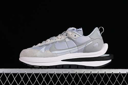 【300】[DD1875-108]-[SACAI VAPORWAFFLE 3.0 WHITE/GREY/BLACK]-[WOMAN:36-39]-[MAN:40-45]