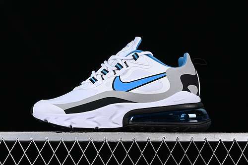 【240】[CT1280-101]-[AIR MAX 270 REACT WHITE/GREY/BLUE/BLACK]-[WOMAN:36-39]-[MAN:40-45]