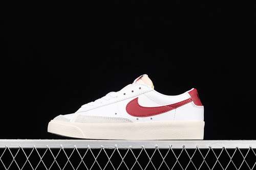 【260】[DC4769-104]-[BLAZER LOW 77 WHITE/WHITE/SAIL/TEAM RED]-[WOMAN:36-39]-[MAN:40-44]