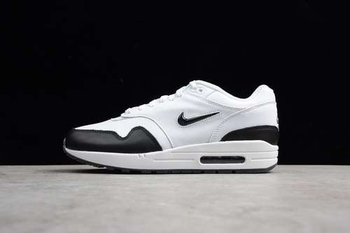 [918354-100]-[NK AIR MAX 1 87 PREMIUM SC JEWEL WHITE/BLACK-BLACK]-[WOMAN:36-39]-[MAN:40-45]-[OG0144]