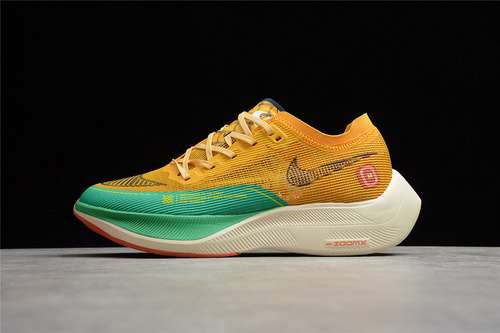 【260】[DJ5182-700]-[ZOOMX VAPORFLY NEXT% 2 DARK SULFUR/STADIUM GREEN/LIGHT SIENNA/THUNDER BLUE]