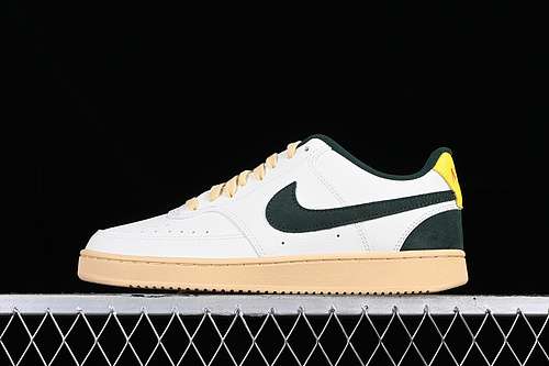 【220】[FD0320-133]-[COURT VISION LOW LO WHITE/BLACK/YELLOW/BROWN]-[MAN:39-45]