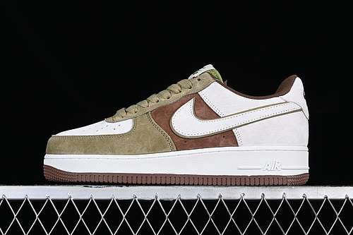 【340】[LF8989-999]-[AIR FORCE 1 07 LOW WHITE/GREY/BROWN/GREEN]-[WOMAN:36-39]-[MAN:40-45]