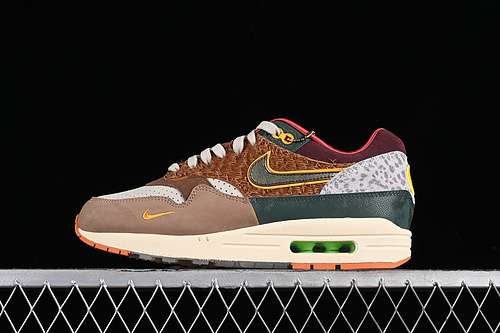 【530】[HQ2639-100]-[DIVISION STREET AIR MAX 1/87 LIGHT OREWOOD BROWN/UNIVERSITY GOLD/WHITE/STARFISH]