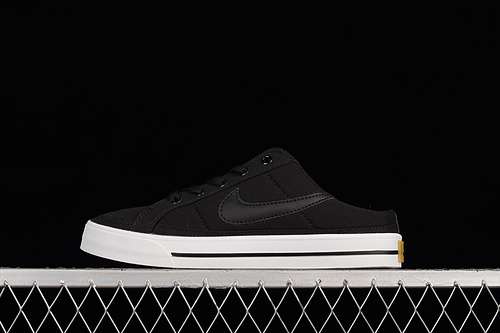【240】[DB3970-001]-[COURT LEGACY MULE BLACK/WHITE/GUM LIGHT BROWN]-[WOMAN:36-40]