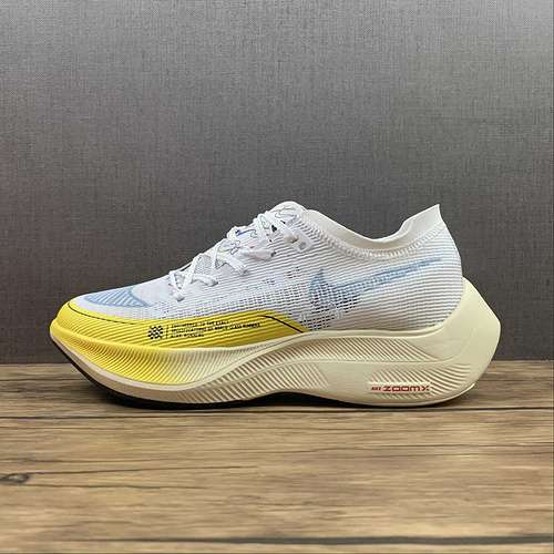 【280】[DM9056-100]-[ZOOMX VAPORFLY NEXT% 2 WHITE/YELLOW STRIKE/OFF NOIR]-[WOMAN:36-39]-[MAN:40-45]