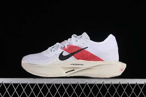 【280】[FD6556-100]-[ZOOMX VAPORFLY NEXT% 3 WHITE/CHILE RED/COCONUT MILK/BLACK]-[MAN:39-45]