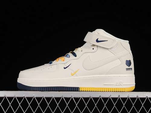 【360】[ML5369-215]-[AIR FORCE 1 MID 07 BEIGE/YELLOW/BLUE]-[WOMAN:36-39]-[MAN:40-45]