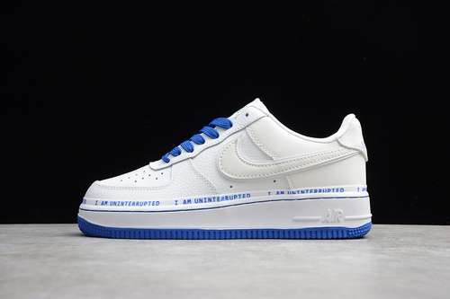 [CQ0494-100]-[AIR FORCE 1 LOW 07 MORE THAN WHITE/RACER BLUE/BLACK]-[UNISEX:36-45]