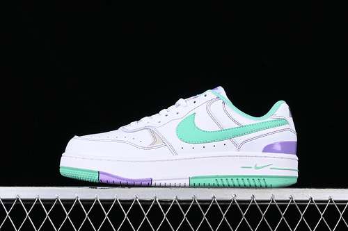 【230】[FN7109-100]-[GAMMA FORCE CASUAL SNEAKERS WHITE/GREEN/PURPLE]-[WOMAN:36-39]-[MAN:40-45]
