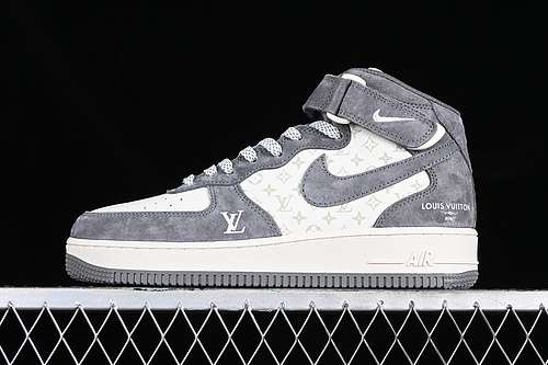 【380】[DV9988-200]-[AIR FORCE 1 07 MID L*V GREY/WHITE]-[WOMAN:36-39]-[MAN:40-45]