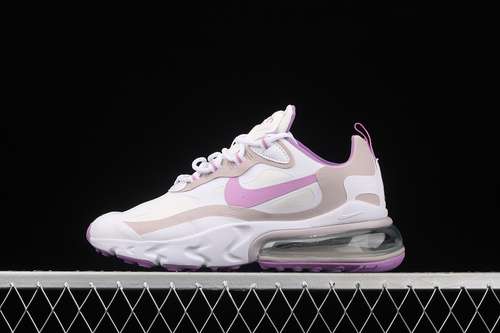 【280】[CZ1609-100]-[AIR MAX 270 REACT WHITE/WHITE/LIGHT VIOLET]-[WOMAN:36-39]-[MAN:40-45]