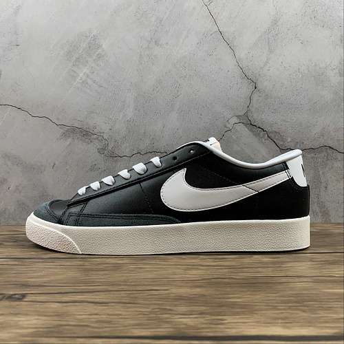 【250】[DA6364-001]-[BLAZER LOW &#x27;77 VINTAGE BLACK/SAIL/BLACK/WHITE]-[WOMAN:36-39]-[MAN:40-44]