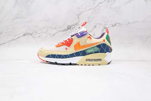 【320】[CZ9078-784]-[AIR MAX 90 MOUNTAINEERING TEAM GOLD/COASTAL BLUE/CAMELLIA/TOTAL ORANGE]-[36-45]