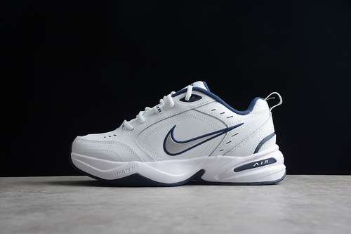 【280】[415445-102]-[AIR MONARCH IV WHITE/WHITE/NAVY]-[WOMAN:36-39]-[MAN:40-45]