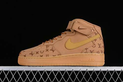 【320】[DV9988-500]-[AIR FORCE 1 07 MID L*V GREY/BROWN]-[WOMAN:36-39]-[MAN:40-45]