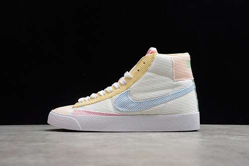 【240】[CT0715-148]-[SB BLAZER MID 77 VNTG WHITE/PINK/YELLOW]-[WOMAN:36-39]