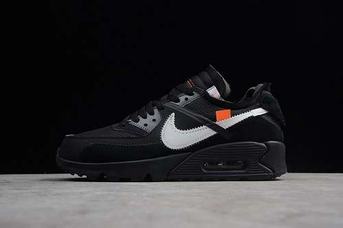 [AA7293-001]-[AIR MAX 90 OFF-WHITE BLACK/BLACK-CONE-WHITE] -[WOMAN:36-39]-[MAN:40-45]-[OG00218]