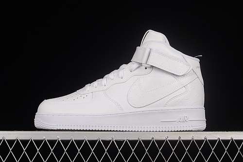 【320】[CQ2319-100]-[AIR FORCE 1 07 MID WHITE/WHITE/WHITE]-[WOMAN:36-39]-[MAN:40-45]