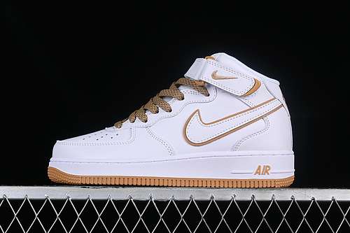 【340】[WP5623-833]-[AIR FORCE 1 07 MID OFF WHITE/YELLOW]-[WOMAN:36-39]-[MAN:40-45]