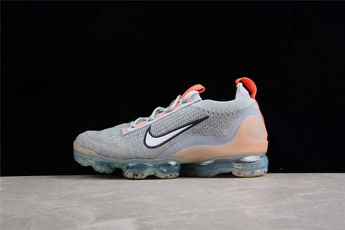 【320】[DH4084-002]-[AIR VAPORMAX 2021 FLYKNIT GREY FOG/WHITE/BRIGHT MANGO/ANTHRACITE/METALLIC SILVER]