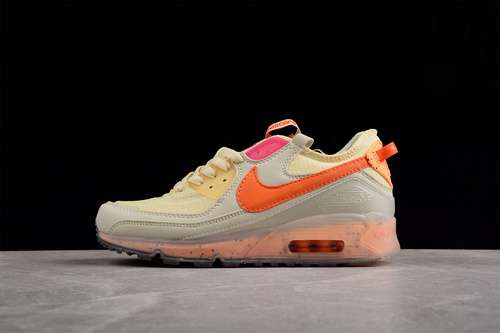 【300】[DH2973-200]-[AIR MAX 90 TERRASCAPE PEARL WHITE/HOT CURRY/FUEL ORANGE]-[MAN:40-45]