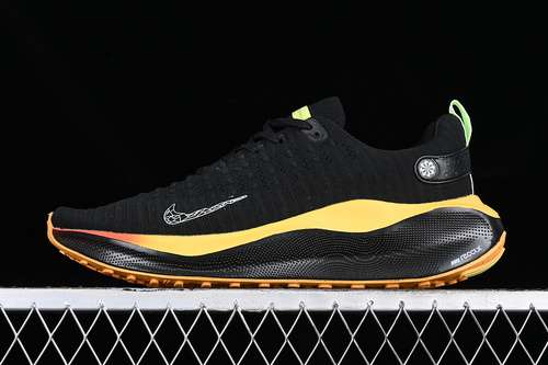 【260】[FQ8347-010]-[REACTX INFINITY RUN 4 BLACK/REFLECTIVE SILVER/BRIGHT CRIMSON/SUNDIAL/LIME BLAST]