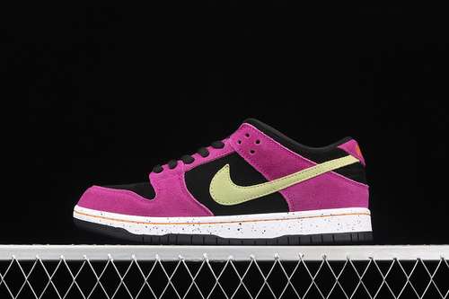 【380】[BQ6817-501]-[SB DUNK LOW RED PLUM/BLACK-TAXI-CITRON]-[WOMAN:36-39]-[MAN:40-46]