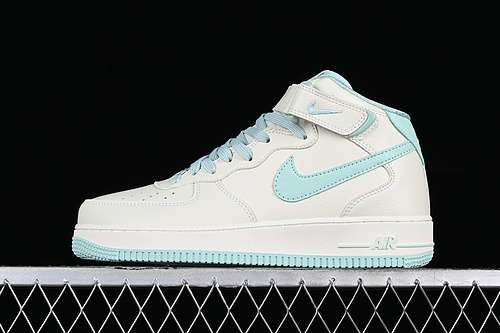 【340】[PA0920-708]-[AIR FORCE 1 07 MID WHITE/BLUE]-[WOMAN:36-39]-[MAN:40-45]