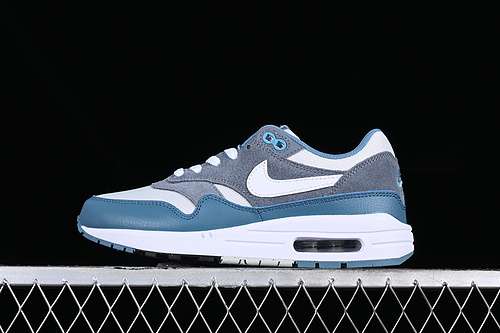 【280】[FB9660-001]-[AIR MAX 1 WHITE/GREY/BLUE]-[WOMAN:36-39]-[MAN:40-47.5]