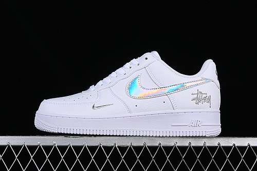 【300】[CW2288-111]-[AIR FORCE 1 07 LOW WHITE/SILVER/GREY]-[WOMAN:36-39]-[MAN:40-45]