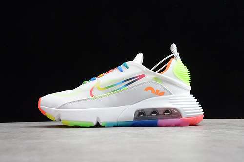 【280】[CT7695-105]-[AIR MAX 2090 WHITE/MULTI-COLOR]-[WOMAN:36-39]-[MAN:40-45]