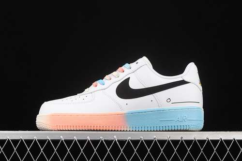 【310】[DJ4679-101]-[AIR FORCE 1 LOW 07 WHITE/BLACK/PINK-BLUE]-[WOMAN:36-39]-[MAN:40-45]
