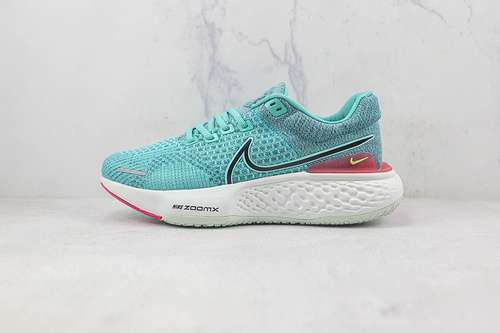 【320】[DC9993-300]-[ZOOMX INVINCIBLE RUN FLYKNIT 2 WASHED TEAL/PINK PRIME/BARELY GREEN/BLACK]