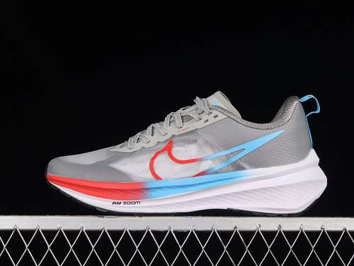 【260】[CW7358-886]-[VIALE RUNNING SHOES GREY/LIGHT BLUE/RED]-[MAN:40-45]