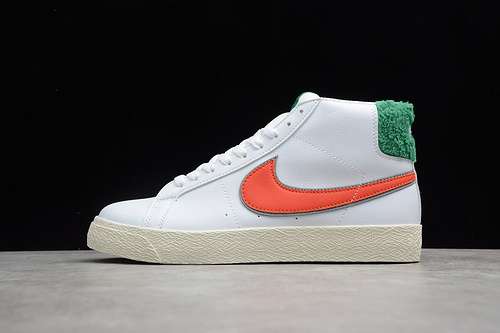【240】[CJ6983-103]-[SB ZOOM BLAZER MID PRM WHITE/GREEN-ORANGE]-[WOMAN:36-39]-[MAN:40-45]