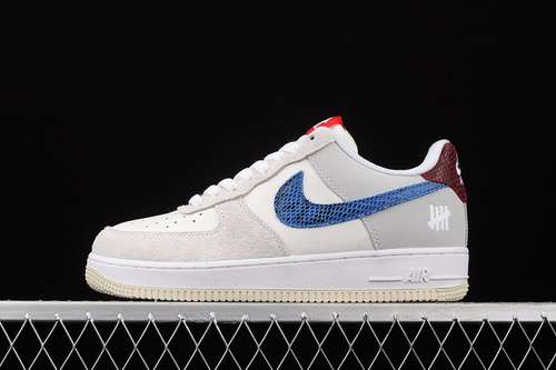 【320】[DM8461-001]-[UNDEFEATED X AIR FORCE 1 LOW 5 ON IT GREY FOG/IMPERIAL BLUE]-[UNSIEX:36-45]