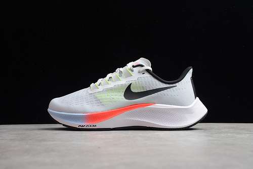 【290】[CZ9308-001]-[AIR ZOOM PEGASUS 37 PURE PLATINUM/LASER CRIMSON-PSYCHIC BLUE-BLACK]