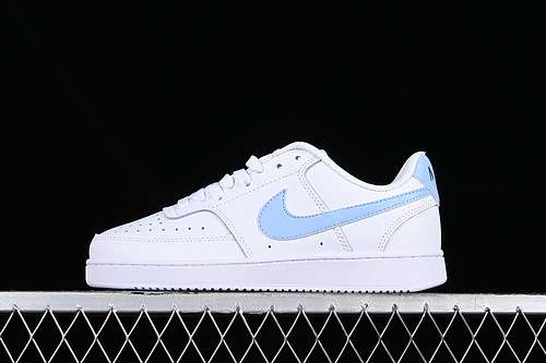 【230】[CD5434-115]-[COURT VISION LOW WHITE/BLUE]-[WOMAN:36-39]-[MAN:40-45]