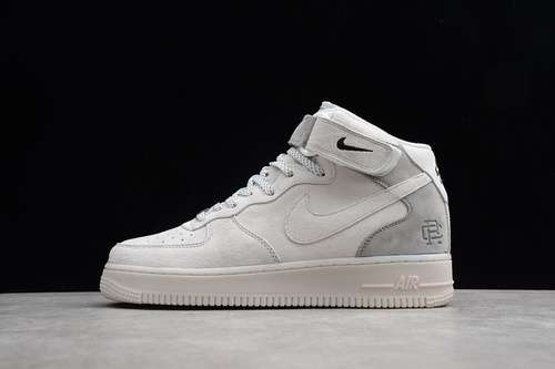 [807618-300]-[AIR FORCE 1 MID 07 X REIGNING CHAMP WHITE GREY BLACK]-[MAN:40-45]-[OG00138]